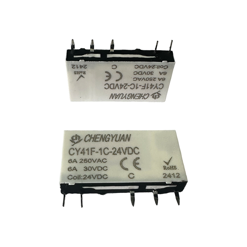 CY41F Relay, Slim Power Relay, 41F Relay, Signal Relay , 5PIN PCB 6A Small Relay.