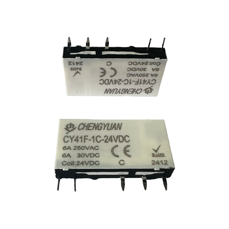 CY41F Relay, Slim Power Relay, 41F Relay, Signal Relay , 5PIN PCB 6A Small Relay.