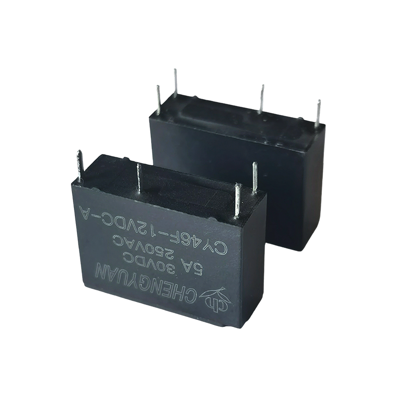 CY46F Relay, 46F Relay, Subminiature power relay, 4PIN PCB Mount Power Relay,