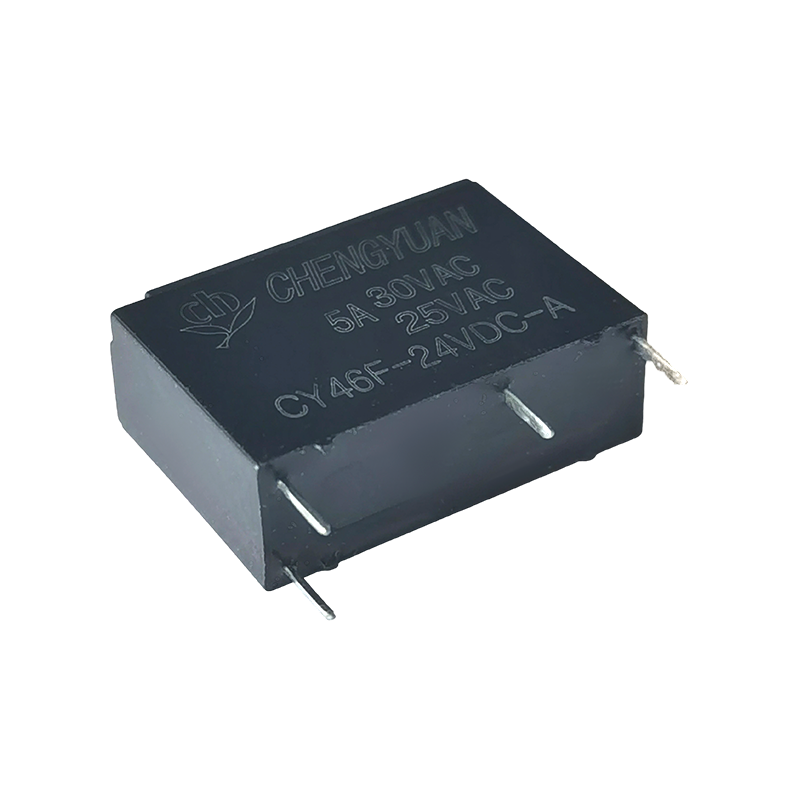 CY46F Relay, 46F Relay, Subminiature power relay, 4PIN PCB Mount Power Relay,