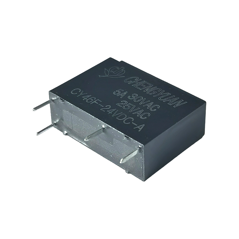 CY46F Relay, 46F Relay, Subminiature power relay, 4PIN PCB Mount Power Relay,