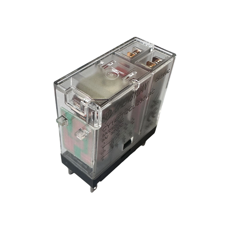 CY14FT-2CL Relay,DPDT Relay,14F wide foot relay,8A 5PIN Power Relay.